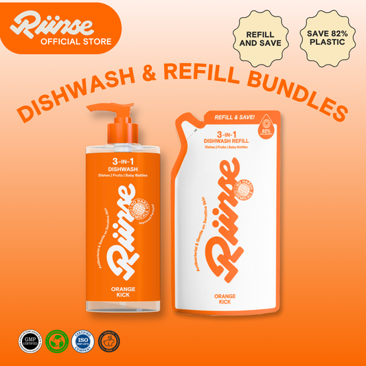 3-IN-1 Dishwash & Refill Bundle