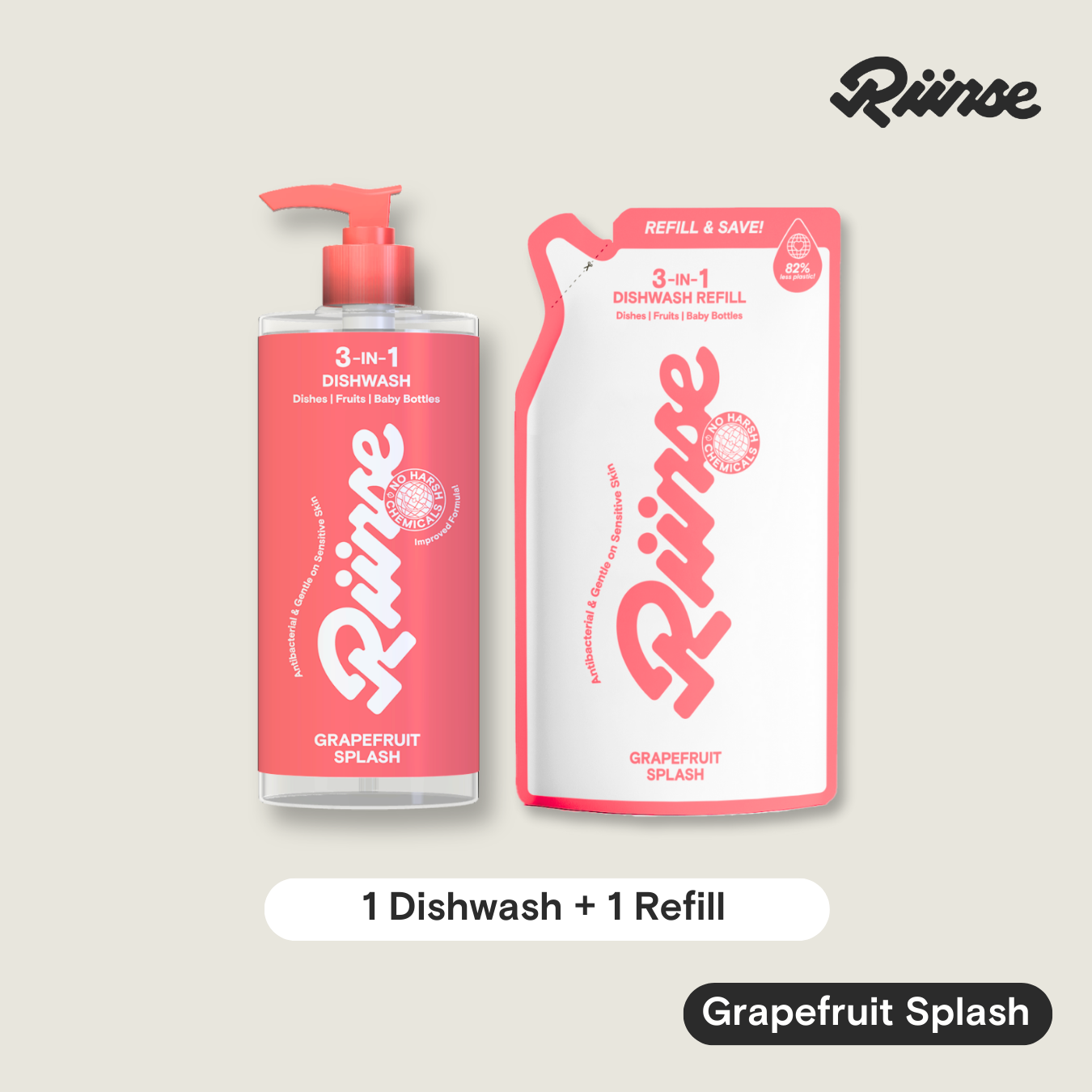 3-IN-1 Dishwash & Refill Bundle