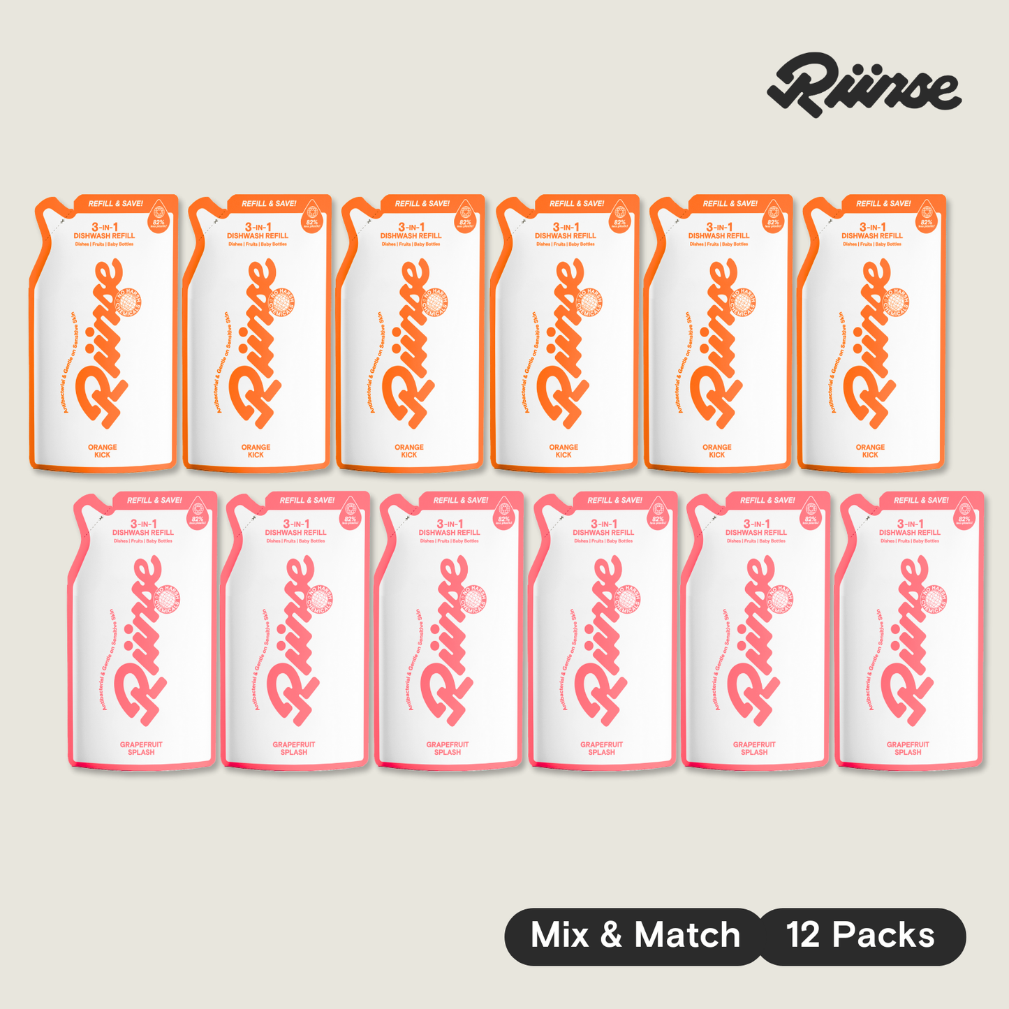 Dishwash Refill - Mix