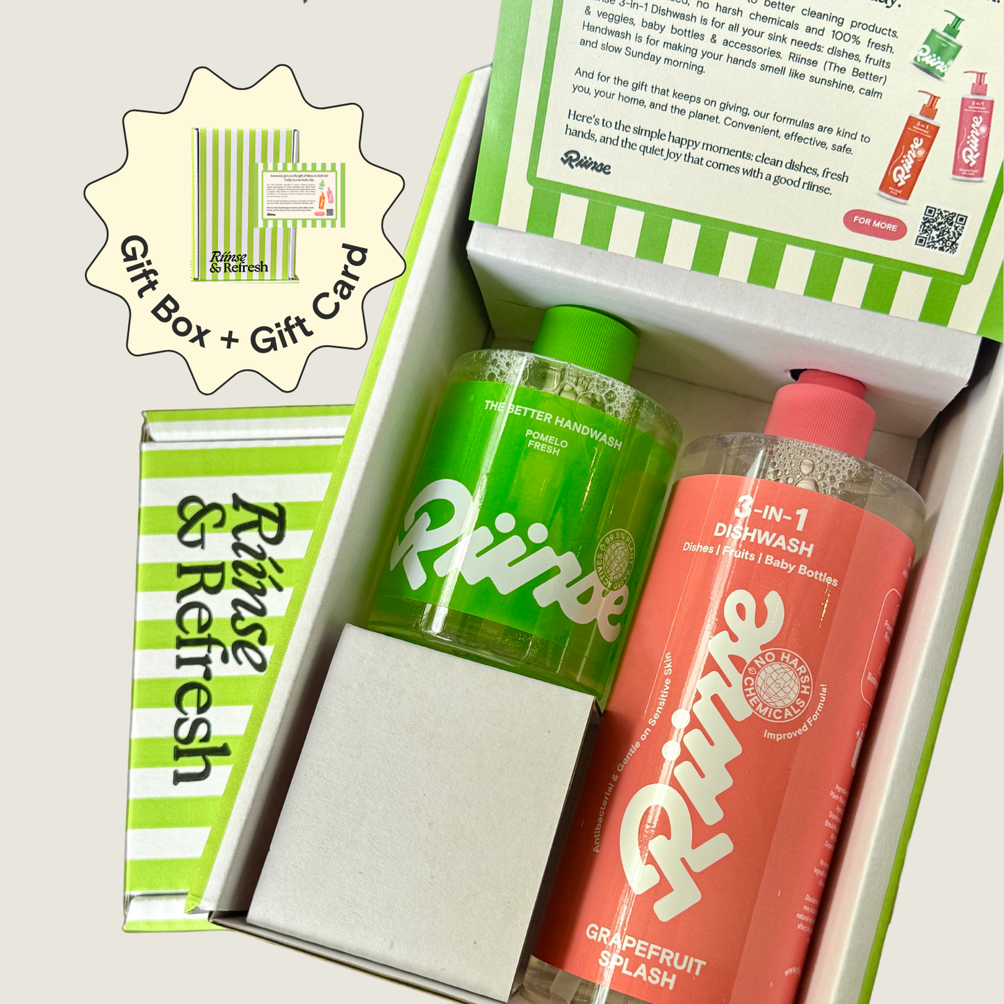 Riinse & Refresh Gift Set - Grapefruit & Pomelo