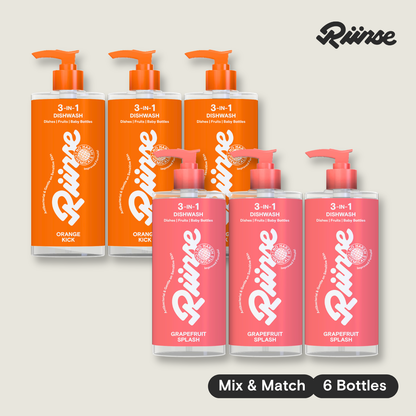 3-in-1 Dishwash (RM9.90/bottle)
