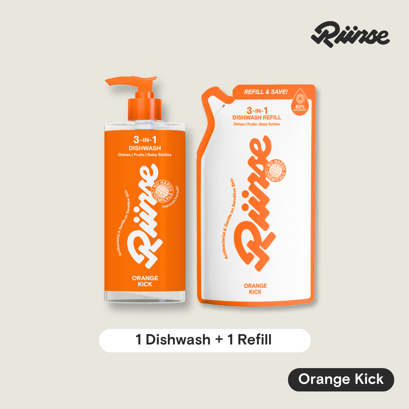 3-IN-1 Dishwash & Refill Bundle