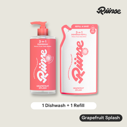 3-IN-1 Dishwash & Refill Bundle