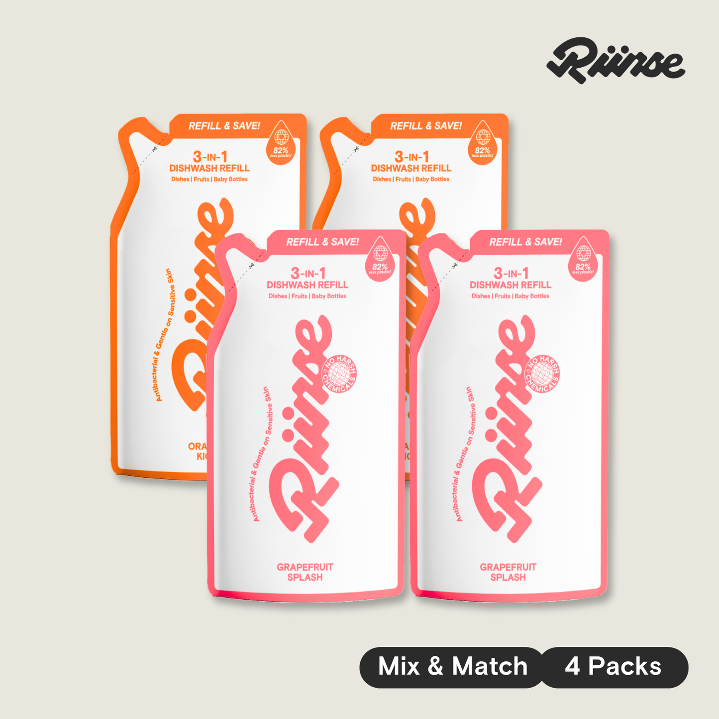 Dishwash Refill - Mix