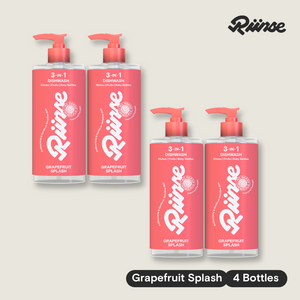 3-in-1 Dishwash Bottle & Refill