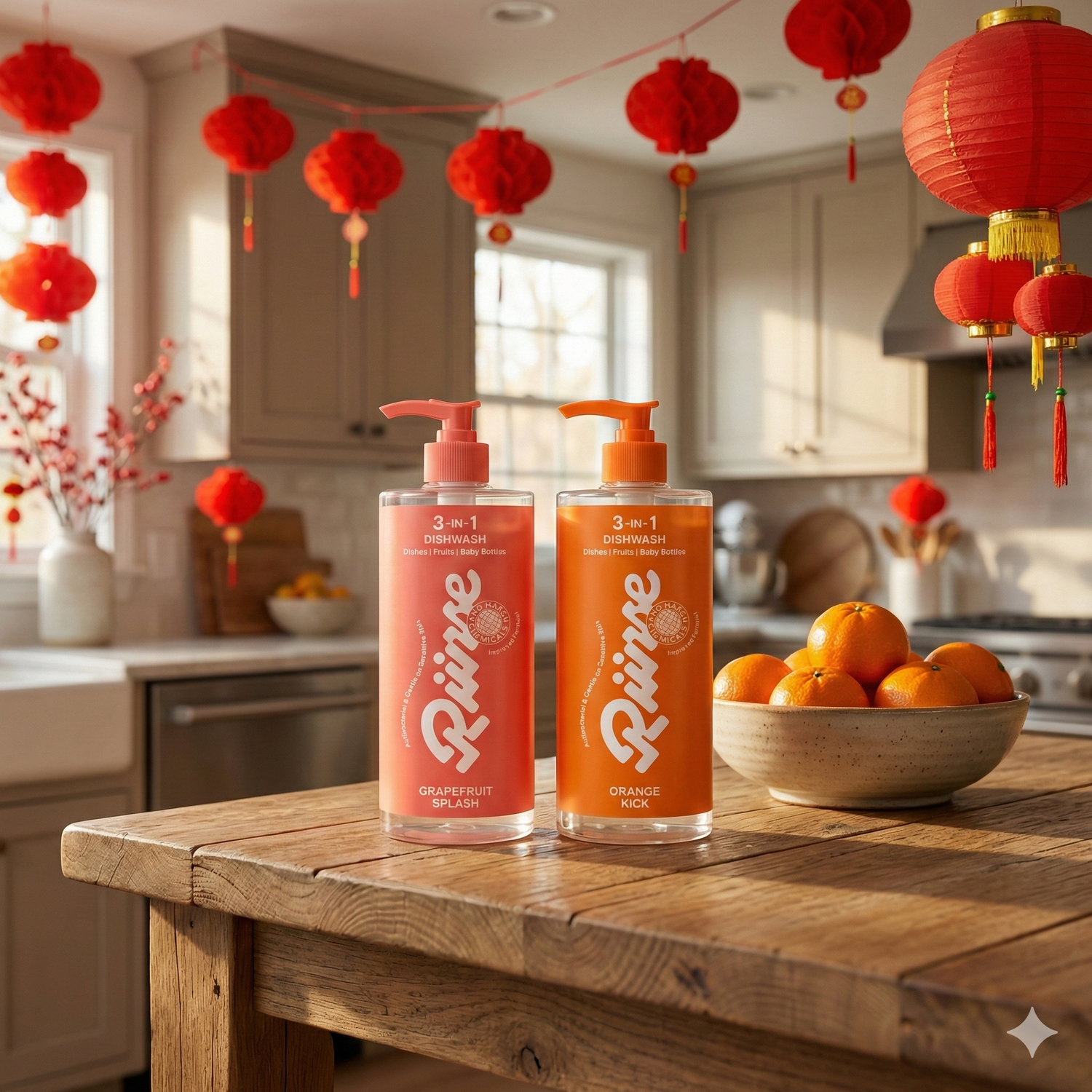 3-in-1 Dishwash (RM9.90/bottle)