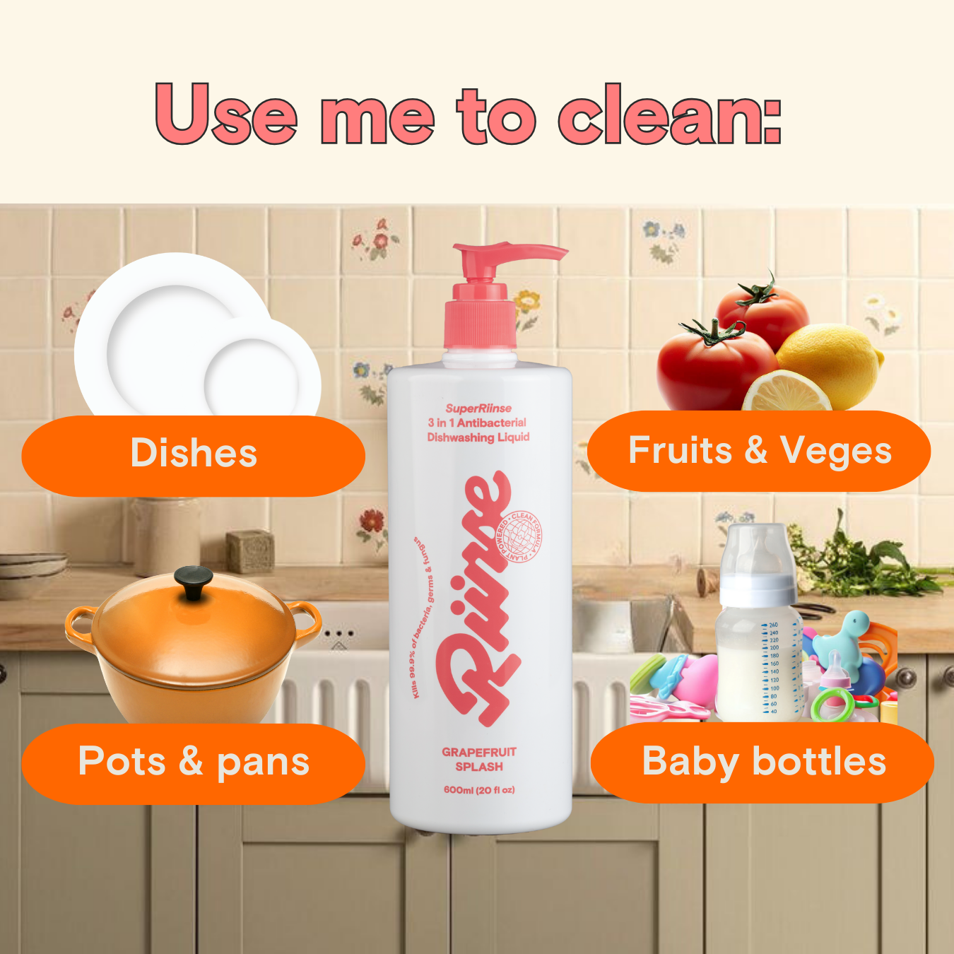 3-in-1 Dishwashing Liquid