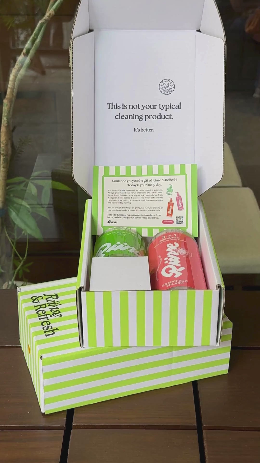 Riinse & Refresh Gift Set - Fragrance Free & Pomelo